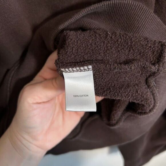 Wilbur Soot Crewneck Sweatshirt Mens M Brown 1996 Computer Tech Pullover - Picture 6 of 6